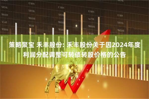 策略聚宝 禾丰股份: 禾丰股份关于因2024年度利润分配调整可转债转股价格的公告